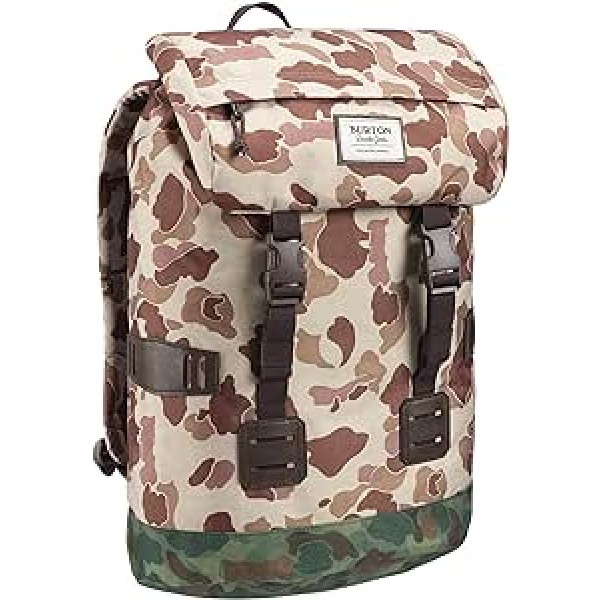 Burton unisex pieaugušo mugursoma Tinder Pack, tuksneša pīles apdruka, 25 litri