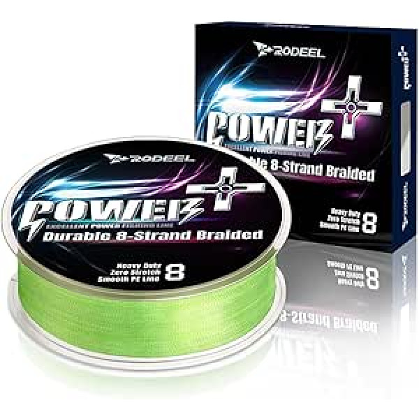 Rodeel 300m Ultra Braided Fishing Line (0.16mm-0.40mm) Ultra Strong 8 Strands PE Line (12lbs-60lbs)