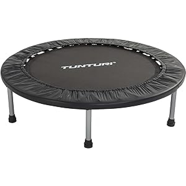 Tunturi Trampolin für Indoor, Fitnesstrampolin in 95 cm oder 125 cm, Trampolin für Sport und Ausdauer