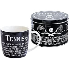 Arora 8877 Ultimate Gift for Man Tennis Mug in Tin