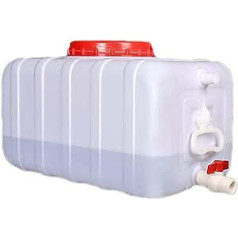 FIXARE Plastic Tank Water Tank Rain Butt 25L/50L/75L/100L/150L/200L/300L Camping & Hiking Water Storage Water Container Multifunctional Water Tank