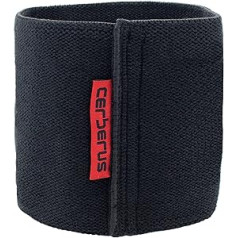 Cerberus Strength Mega Cuff (13 cm plata) - kompresija, atbalsts, tendinīta mazināšana