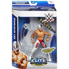 Mattel CDJ74 — WWE — Elite Collection — 14 cm cīkstēšanās figūriņa — Rey Mysterio [Apvienotās Karalistes imports]