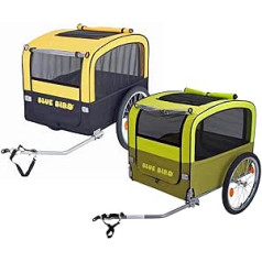 Blue Bird Unisex - Adult 3091548300 610 049 01 61004901 Dog Bicycle Trailer Green, Light Green, One Size