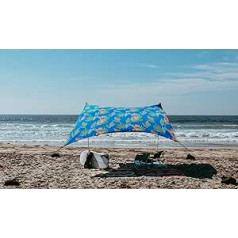 Neso Grande Beach Tent, 2.1 m High x 2.8 m x 2.8 m - Reinforced Corners and Cooling Compartment