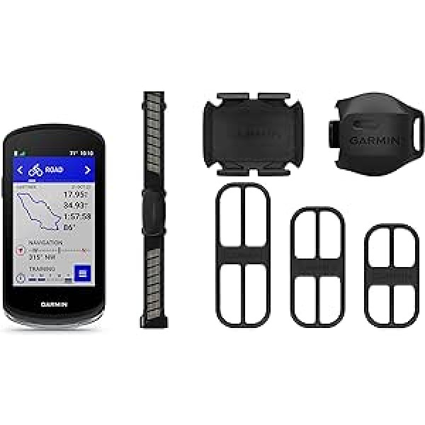 Garmin Edge® 1040 GPS velosipēda dators uz ceļa un bezceļa precīza un ilgstoša akumulatora komplekts