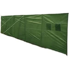 Camping Windscreen Outdoor Leisure Vision Camping Windscreen Fire Protection Beach Windscreen Protective Aid Outdoor Caravan Privacy Shield (Colour: Green, Size: 650 x 140 cm)