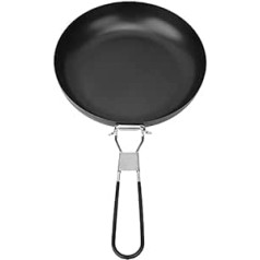 Camping Utensils, Camping Foldable Pan Outdoor Portable Pan Foldable Camping Cookware Non-Stick Pan Cooking Frying Camping Picnic Hiking Utensils