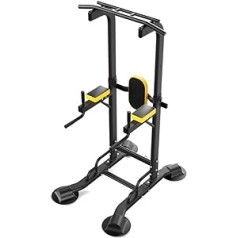 WBJLG Squat Rack svarcelšanas būris Mājsaimniecības pietupiens iekštelpu daudzfunkcionāls sporta fitnesa aprīkojums Regulējams atspiešanās aprīkojums Torņa vilces stieņa mērcēšanas stacijas augstumā regulējams spēka treniņš