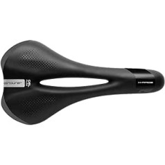 Selle Italia NEZINĀMS Sportourer X Race Gel Flow Hi-Viz velosegli, melni, viens izmērs NEZINĀMS Sportourer X Race Gel Flow Hi-Viz velosegli, melns, viens izmērs