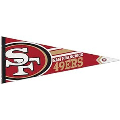 WinCraft NFL 14529115 Sanfrancisko 49ers Premium vimpelis, 30,5 x 76,2 cm