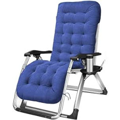 VejiA Zero Gravity krēsls, Heavy Duty Zero Gravity atpūtas krēsls, sauļošanās krēsls ar dzērienu un tālruņa turētāju, saliekams metāla dārza nometnes terases krēsls, pārnēsājams atpūtas krēsls