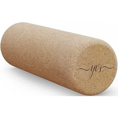 YVS® - Fascia Roll Cork - Joga Roll - Cork Roll - Cork Roll Balance Board - Balance Board Roll - Back Roller Fascia Roll - Cork Roll 10 cm - Fascia Roll Joga - Korķa rullis