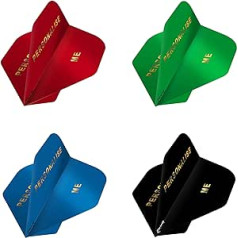 Designa Personalised Flights | Hot Foil 100 Micron Standard No. 2 Dart Flight | 5 Sets or 10 Sets - 6 Colours