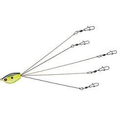 Yum Lures Flash Mob Tennessee Special 5 Fishing Hook