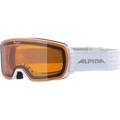 ALPINA Nakiska Anti-Fog, Extremely Robust and Shatterproof OTG Ski Goggles with 100% UV Protection for Adults