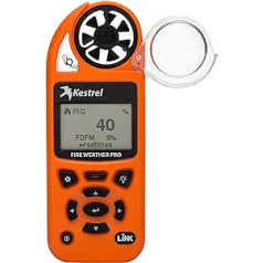 Kestrel OB-KEST-0855FWLVORA 5500FW Fire Weather Meter Pro, oranža, iespējota saite