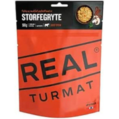 DRYTECH Real Turmat Ready Meals - Expedition Food, Drytech Real Turmat Dishes: Beef with Rice