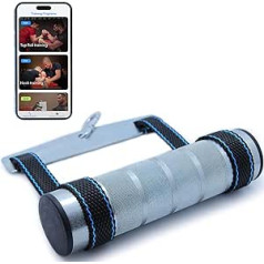 Elymays Arm Wrestling Exercise Grip - Metal Handle and Strap for Gym Training