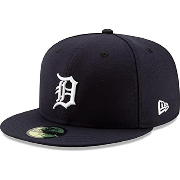 New Era Detroit Tigers Navy 59Fifty beisbola cepure