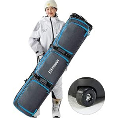 XCMAN Scooter Snowboard Bag with Wheels, Adjustable Length, Snowboard Bag, Suitable for Skitrage Backpack, Air Travel