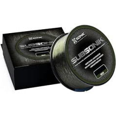 Sonik SubSonik Green Carp Mono Line 1200 m