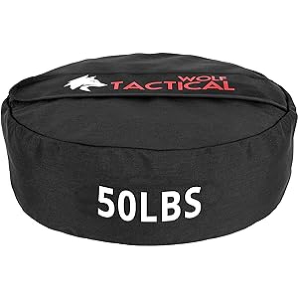 WOLF TACTICAL Sandbag Workout Bag Smilšu maisi spēka treniņiem Sandbag Fitness Sandbag (68 kg)