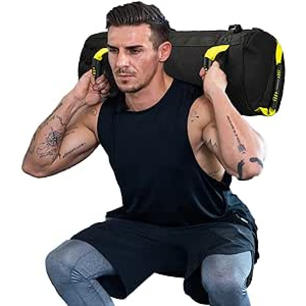 Taeku Power Bag Fitness Sandbags Workout Weights Smilšu maiss funkcionālajiem treniņiem, fitnesa, spēka un izturības treniņiem