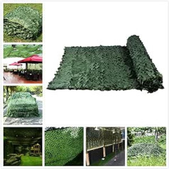 Camouflage Net German Army 10 x 10 m, 5 x 3 m 4 x 6 m Camouflage Net Woodland Army Camouflage Net for Decoration Forest Landscape Hunting Outdoor Camping Camo Net for Camping Military Hunting Shooting