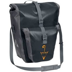 VAUDE Aqua Back Plus viens īpašs modelis ar lietussarga logotipu, aizmugurējā bagāžas soma, melna SE