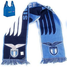 TOYSGIOCATTOLI ABCTEXILE Oficiālā žakarda šalle Lazio fanu šalle - 140 x 20 cm, oficiāli licencēta prece ar hologrammu, daudzkrāsains, viens izmērs, daudzkrāsains