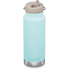 Klean Kanteen TKWide 907g (ar pagriežamu vāciņu) - zils tonēts