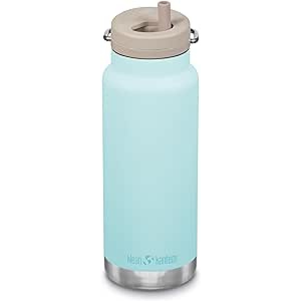 Klean Kanteen TKWide 907g (ar pagriežamu vāciņu) - zils tonēts