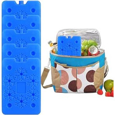 A/R Eisbeutel,Wiederverwendbare kleine Eisbeutel | Langlebiger Kühlpack-Eisbeutel für Lunchbox-Strand-Camping-Zubehör, Kühlelement mit besserer Kältespeicherung, das Lebensmittel kühl und frisch hält