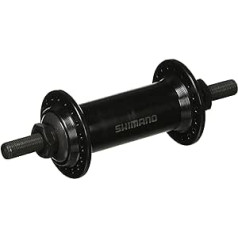 Shimano Unisex — pieaugušajiem paredzēts HB-TX500 priekšējais rumbas melns 32 caurumi