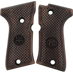 ZIB GRIPS Beretta Compact Grips Pistoles rokturim Roku darbs no riekstkoka rokturiem (ZIB-f01C7)