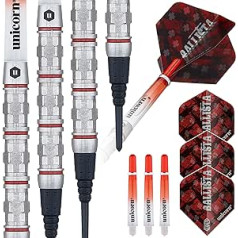 ‎Unicorn Soft Tip Ballista Darts 70% Natural Tungsten Barrels | Epic Soft Tips | 18g or 20g