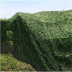 haojinmei Military Camouflage Net Roll, Large Forest Camouflage Net, Outdoor Camping Camouflage Net Cover, Hunting Shooting Blinds, for Theme Decoration (Size: 3 x 7 m (10 ft x 23 ft))