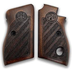 ZIB GRIPS ZIB-f0174 ar rokām izgatavots pistoles rokturis Beretta 70 70S 71 riekstkoka rokturiem