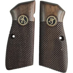 Zib rokturi Browning Hi Power Wood rokturiem, Browning Hi-Power koka rokturi, HP 14 rokturi, Browning Hi Power Cachas - Empuñadura, Pistol Grip