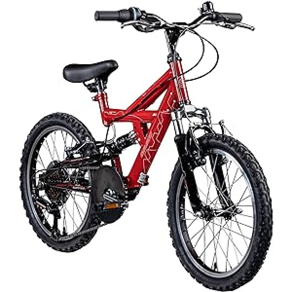 Galano FS180 bērnu velosipēds no 6 gadiem kalnu velosipēds pilnībā no 120 cm meitenēm un zēniem 20 collu 6 ātrumu pārnesumu MTB unisex bērnu velosipēds ar V bremzēm