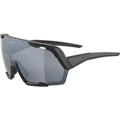 ALPINA Rocket Bold - Water-repellent and Anti-fog Sports & Cycling Glasses with 100% UV Protection for Adults