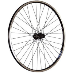 Taylor Wheels 26 collu velosipēda aizmugurējais ritenis ZAC19 ar Shimano Deore melnu rumbu