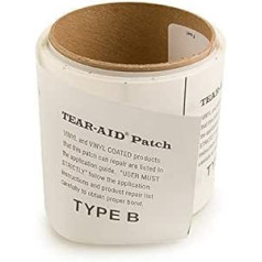 TearAid Art B Vinyl Repair 6 Inch Cut Length - Repair Inflatable Boats, Seats, Pool