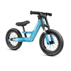 Berg Biky City Blue Balance velosipēds no 2 gadiem, ar rokas bremzi, pneimatiskajām riepām, vieglu magnija rāmi, braucamrīku, 12 collas, bērnu velosipēds zēniem un meitenēm, regulējams sēdekļu augstums