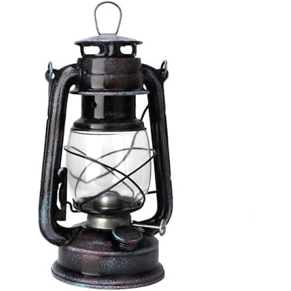 VOBOR naftas lampas, vintage petrolejas lampa un 24 cm eļļas lampa, āra telts gaisma ar ugunsdrošu apgaismojuma lampu, šķūņa gaisma mājas iekārtošanai, pārnēsājamas kempinga gaismas