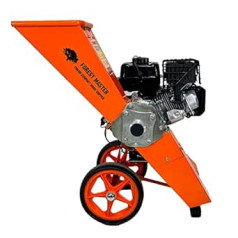 Forest Master Compact FM6DD-MUL 6HP benzīna koksnes smalcinātājs Mulčētājs visiem dārza atkritumiem, pašbarotās šķeldas Koksne līdz 50 mm