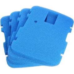 INGVIEE pakuotė, kurioje yra 4 suderinama mėlyna šiurkščiavilnių filtrų kempinė, skirta visiems tvenkinių sprendimams CUP-311
