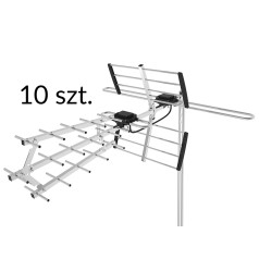 21-053# DVB-T antena atd27s vhf/uhf mux8 pasyvi 10 paketų