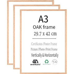 Weikani RY-A3-3PK-OAK-666 Bilderrahmen